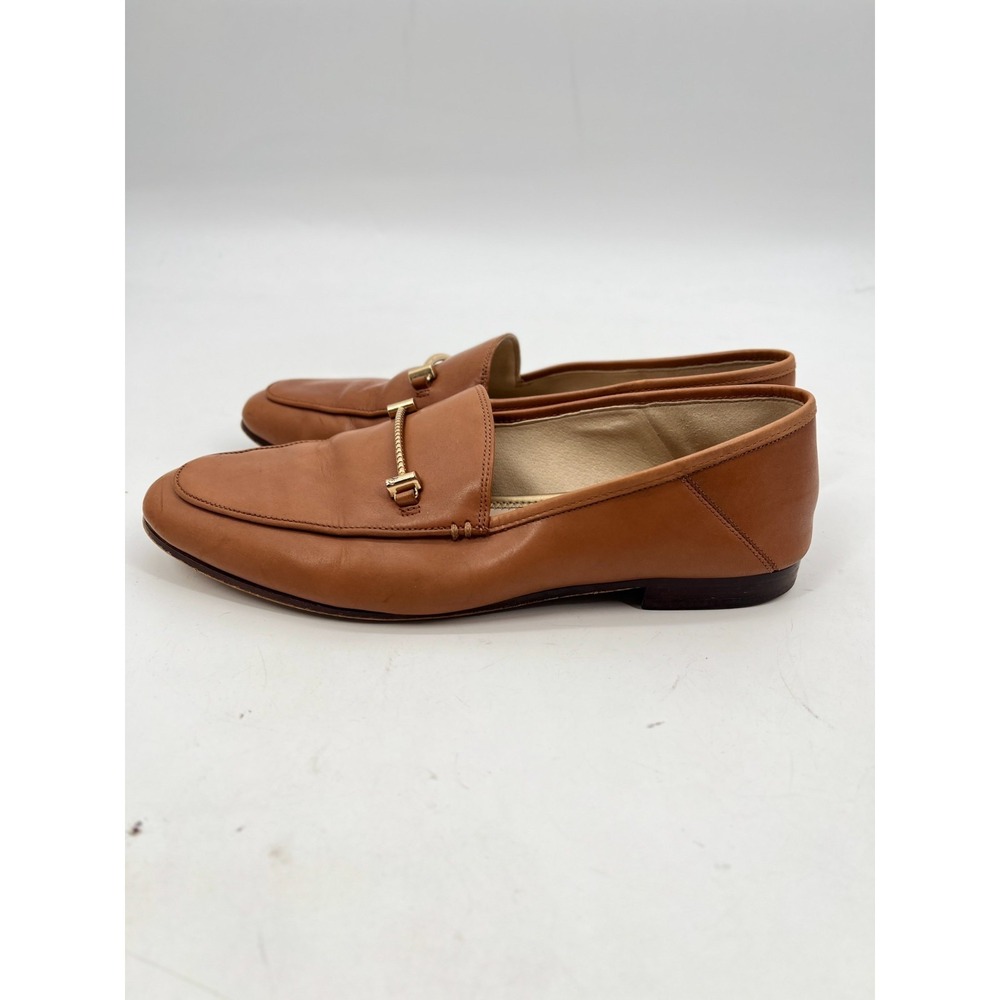 Sam Edelman Lior Brown Cognac Saddle Loafer Women's Sz. 9 - Picture 3 of 7